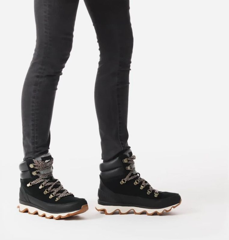 Botas De Invierno Sorel Mujer - Kinetic™ Conquest Bajas Negras - 01976-AJMS